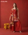 K 1170 By Naisha Roman Jacquard Plazzo Suits 